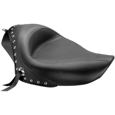 Mustang Standard Touring Solo Seat Studded With Plain Conchos