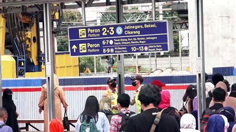 Stasiun Manggarai Lakukan Switch Over Rute Pola Operasi Krl