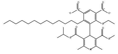 3 5 Pyridinedicarboxylic Acid 4 2 Ethoxy 3 5 Dinitro 6 Tridecylphenyl