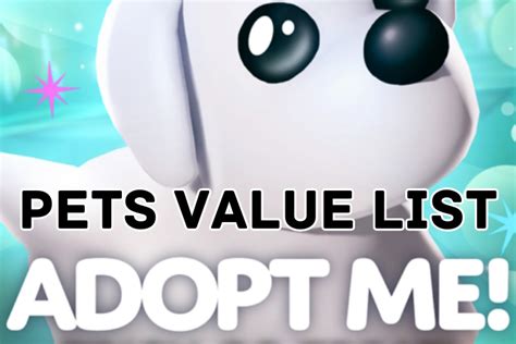 Roblox Adopt Me Pets Trading Value List November 2023 59 Off