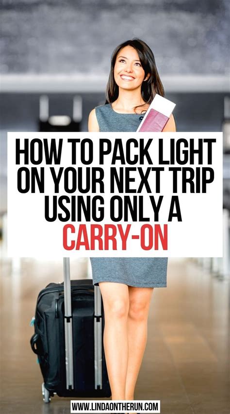 How To Pack Light On Your Next Trip Using Only A Carry On Packing