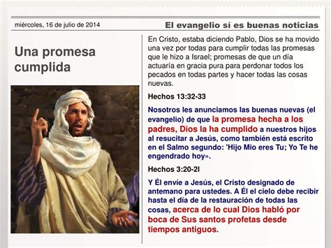 Ppt El Evangelio S Es Buenas Noticias Powerpoint Presentation Free