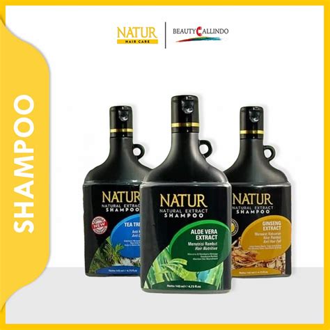 FREE ONGKIR NATUR Natural Extract Shampoo Shampoo Herbal Shampoo