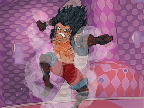 Gear 4: SNAKEMAN! by Me. : r/OnePiece