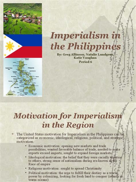 Imperialism in The Philippines Project | PDF | Imperialism | Philippines