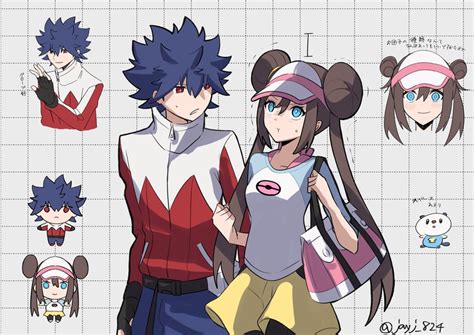 Rosa Oshawott And Hugh Pokemon And More Drawn By Jayj Danbooru