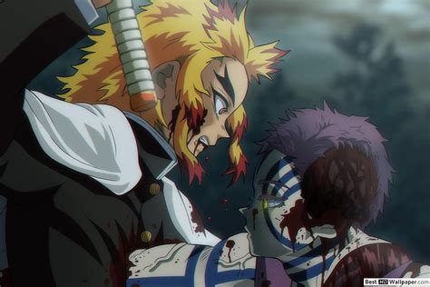 Demon Slayer Rengoku Vs Akaza Hd Wallpaper Pxfuel