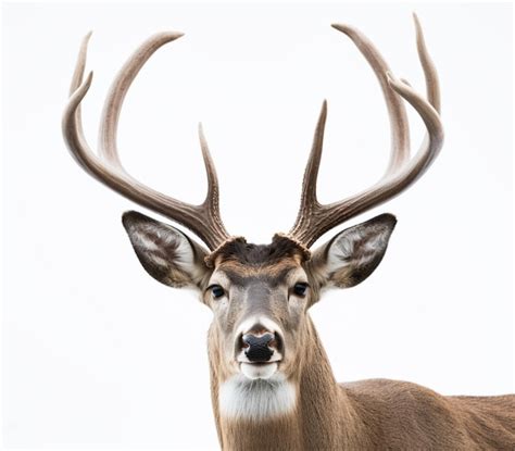 Premium Ai Image There Is A Deer With Large Antlers Standing In The