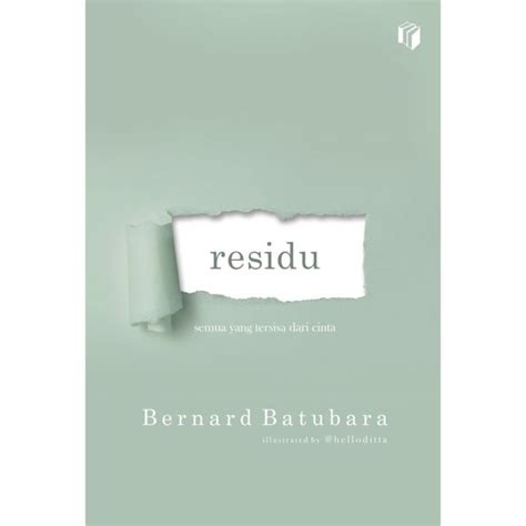 READY ORDER BUKU RESIDU BY BERNARD BATUBARA SHIRA MEDIA Lazada