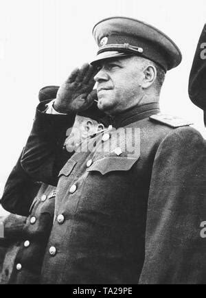 Marschall Der Sowjetunion Georgi Schukow 1896 1974 Stockfotografie Alamy