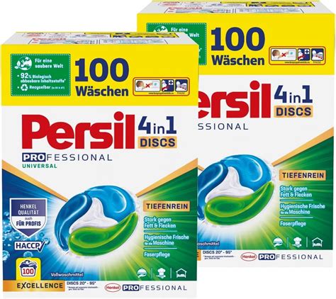 Persil Tiefenrein In Discs Wl X Waschladungen Universal