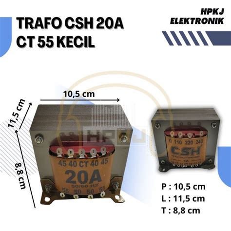 Trafo Transformer Csh A Ct Kecil Ampere Ah V Volt Ct