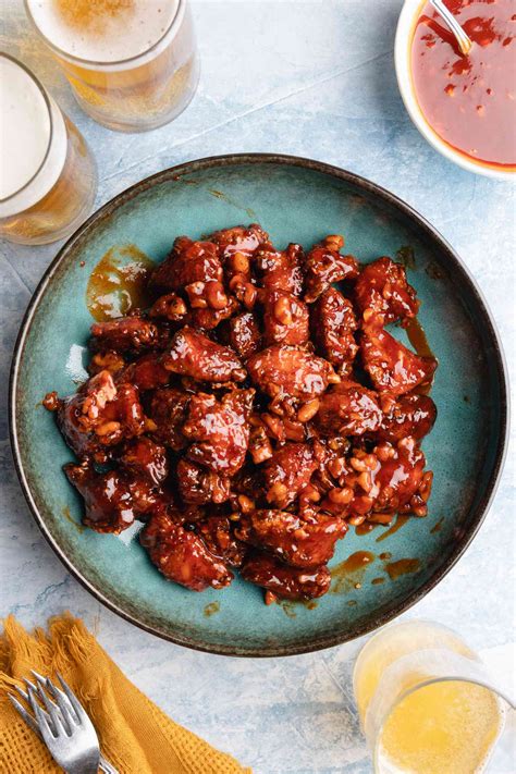 Dakgangjeong Sweet And Spicy Korean Fried Chicken Recipe