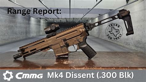 Range Report CMMG Mk4 Dissent 300 Blackout A Compact AR 15 Style