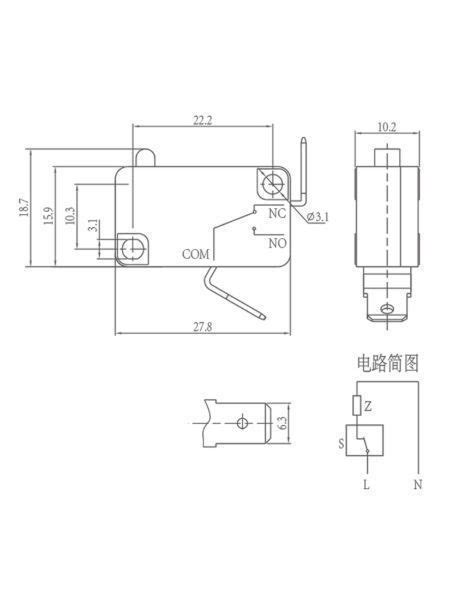 Buy Wholesale China Home Appliance Micro Switches 125 250v Ac Ul Cul