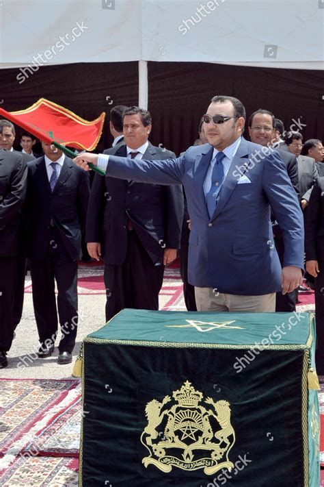 Moroccos King Mohammed Vi Attends Ceremony Editorial Stock Photo