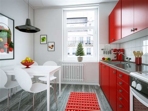 28 Red Kitchen Ideas with Red Cabinets (Photos) - Home Stratosphere