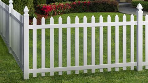 Veranda Glendale 4 Ft H X 8 Ft W White Vinyl Spaced Picket Fence