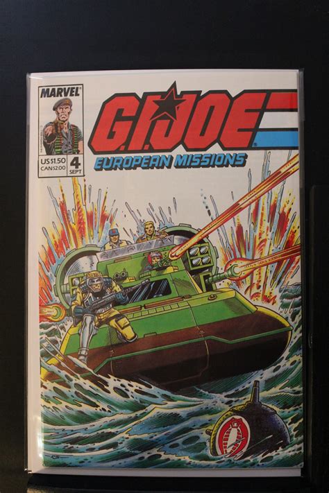 G I Joe European Missions Comic Books Copper Age Marvel