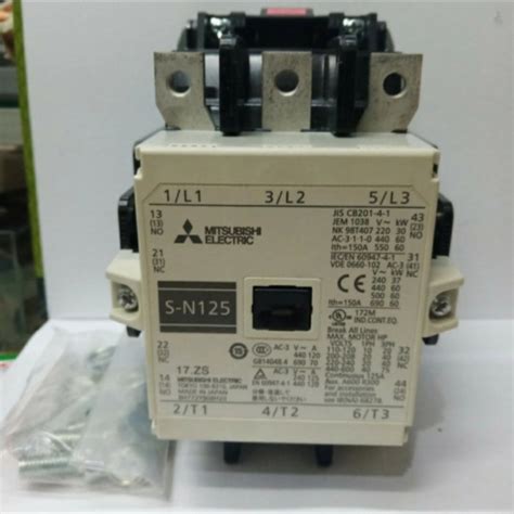 Jual kontaktor Mitsubishi sn125 s-n125 220v original - Jakarta Pusat ...