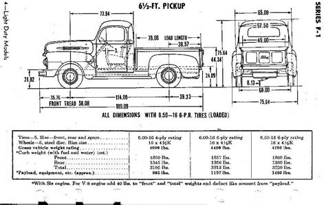 1949 F1 Frame Dimensions Ford Truck Enthusiasts Forums