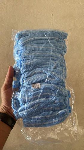 Blue Disposable Bouffant Cap Size Inch At Rs Piece In