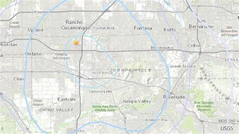 3.1-magnitude earthquake rattles Rancho Cucamonga area, USGS says ...