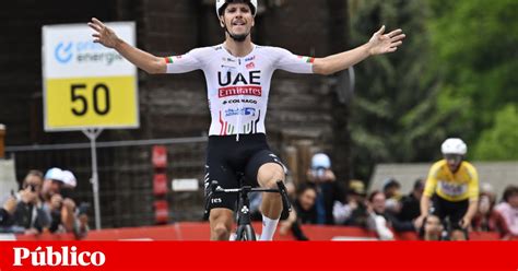 João Almeida vence a sexta etapa da Volta à Suíça em bicicleta Jornal