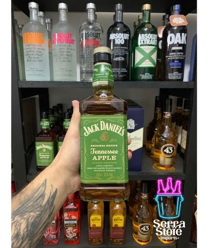 Jack Daniels Apple Maçã Verde Whisky Original 700ml Parcelamento sem