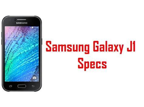 Samsung Galaxy J1 Specs & Features - YouTube