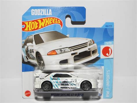 HOT WHEELS NISSAN SKYLINE GT R R32 GODZILLA J IMPORTS Acheter Sur Ricardo