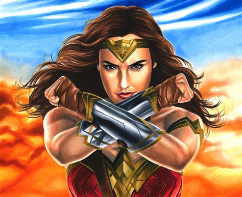 Wonder Woman Cartoon Wallpapers - Wallpaper Cave