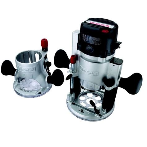 Craftsman 27683 12 Amp 2 Hp Fixedplunge Base Router With Soft