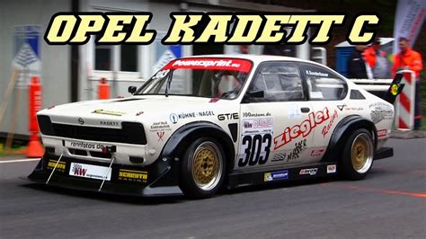 Opel Kadett C Coupé 16v 9000 rpm screamers Hillclimb Rally YouTube