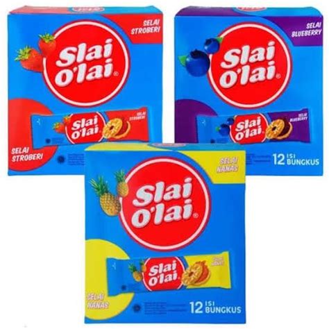 Jual Roma Slai O Lai Box 24gr Isi 12 Bungkus Snack Camilan Biscuit