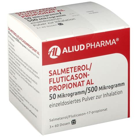 Salmeterol Fluticasonpropionat Al G G X St Mit Dem E Rezept