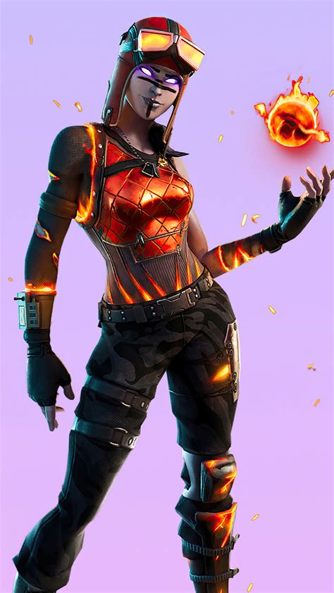 Fortnite, Blaze, Skin, Outfit, 4K, #5.2249 Wallpaper PC Desktop