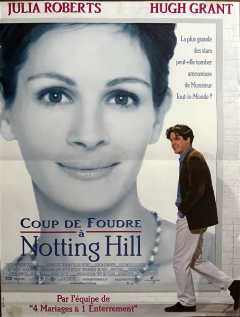 Affiche Cin Ma Coup De Foudre A Notting Hill X Cm Julia Roberts