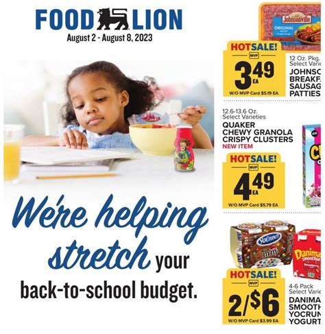 Food Lion Weekly Ad Aug 02 Aug 08 2023