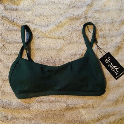 Tiger Mist Swim Nwt From Tiger Mist Large Bikini Dark Green Poshmark