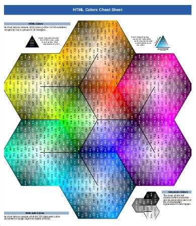 Color Cheat Sheet Blog Pointers For Planners Riset