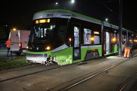 Potrącenie pieszego przez tramwaj na Pieczewie Radio Olsztyn