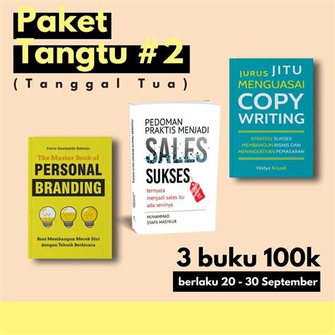 Jual Paket Buku Jurus Jitu Menguasai Copywriting Strategi Sukses