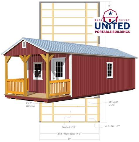 14×40 Deluxe Lofted Barn Cabin Floor Plans - Home Alqu