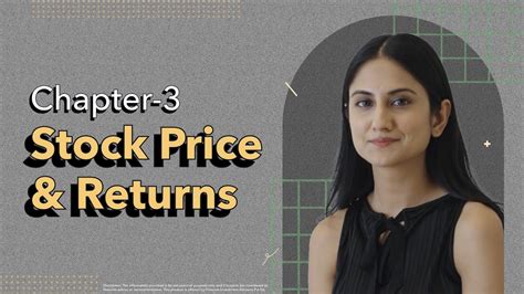 What Determines A Stock Price Calculating Stock Returns Basics Of Stocks Ch3 Ind Learn