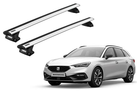 Barras Thule Evo Wingbar Para Autos Seat León St 2014 A 2020