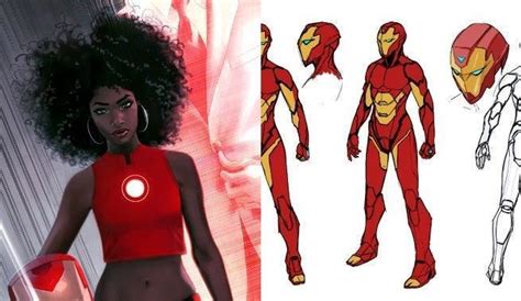 Marvel Reveals Riri Williams Iron Man Armor Design