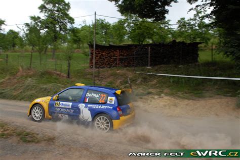 Dohnal Jan Perski Eduard Renault Clio S1600 Eurostroj Rally