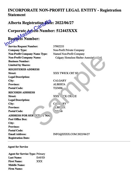 Sample Of Articles Of Incorporation Ab Incorpmaster