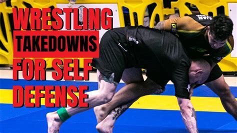 Wrestling Takedowns For Self Defense Youtube